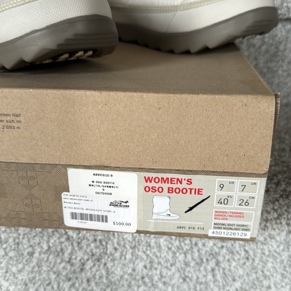 The north face women’s OSU bootie sz 9 - Picture 2 of 5